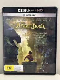 THE JUNGLE BOOK Blu Ray +Digital Hd Live Action Bill Murray Region B Like  New $5.40