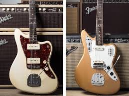 The jazzmaster has been the signature sound for a huge range of artists for decades. Vintage Bench Test 1961 Jazzmaster Vs 1966 Jaguar Shootout Guitar Com All Things Guitar