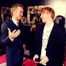Rise Of The Planet Of The Apes Tom Felton Tom Felton Rupert Grint 3 Rupert Grint Tom Felton Harry Potter Love