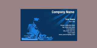 Dj business cards business card for a dj client. Djing Business Cards Citem