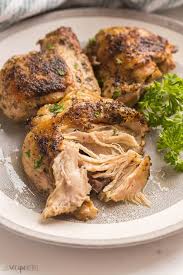 The original crock pot artichoke chicken recipe called for boneless, skinless chicken breasts. Slow Cooker Chicken Thighs The Recipe Rebel