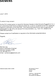 This is the perfect way to express how your specific skills are relevant to the open position. Win7258 Wimax Pbst Base Station Transceiver Cover Letter Authorization Letter Siemens Canada