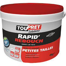 Enduit De Rebouchage Pate Rapid Rebouch Blanc Toupret 4 Kg Enduit De Rebouchage Enduit Et Rapide