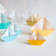 Segelboot Papierschiff Basteln Segelboot Segelboot Falten