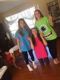 Diy Halloween Costume Mike Sully And Boo Boo Halloween Costume Mike And Sully Costume Sully And Boo Costume