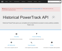 Gnip Historical Powertrack 2 Api Overview Documentation