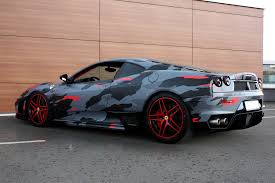 Ferrari F430 Camo Studiya Dizajna Trafaret Tatu Ferrari Camo Car Ferrari F430
