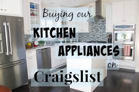 Mini fridge / freezer combo 4.2 cu. Buying Our Kitchen Appliances On Craigslist Olga S Flavor Factory