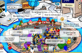 Is there a way to change it? Mascot Trackers Club Penguin Mountains