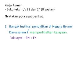 Pasal 15 ayat (1) uu nomor 2 tahun 2002. Tatabahasa 3 Pola Ayat Ppt Download