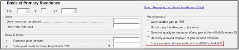 Ca Federal 121 Exclusion Adding Back To Schedule Ca