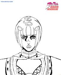 Dawn on october 08, 2017: Jojo S Bizarre Adventure Coloring Pages Wonder Day Coloring Pages For Children And Adults