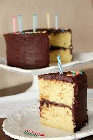 Chocolate Frosted Yellow Cake Chocolate Frosting Recipes Chocolate Frosting Cake