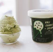 Owning an ice cream maker means you can create specialty ice cream flavors at home, for a fraction of what you'd pay at your local ice cream shop. Kale Ice Cream Is A Thing And With This Vegan Recipe It S Actually Delicious Vogue