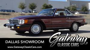 Maybe you would like to learn more about one of these? 1986 Mercedes Benz 560sl Hemmings