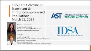 This may be caused by certain diseases or conditions, such as aids, cancer, diabetes, malnutrition, and certain genetic disorders. Ast Idsa Webinar Covid 19 Vaccine In Transplant Immunocompromised Populations