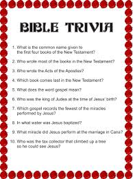 We have divided our selection of christian icebreakers by age group to make it easy for you to find the perfect one for any size, age, or group composition. 6 Best Youth Bible Trivia Questions Printable Printablee Com
