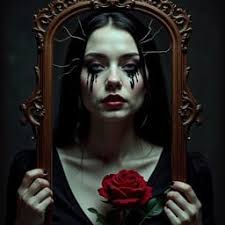 Free Shadow Heart Rose Image