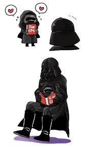 Anime Picture Search Engine 02 417soft 2boys Blush Book Chibi Darth Vader Heart Highres Kylo Ren Mask Star Wars Fandom Star Wars Drawings Star Wars Humor