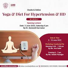 Yoga & Diet for Hypertension & HD