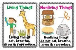 science living and non living things cas kg2