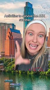 Activities to survive the ATX heat this summer!! ☀️ #atxthingstodo #atxlife  #atxeats