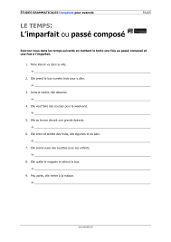 Je suis venu tu es venu il est venu nous sommes venus vous êtes venus ils sont venus. L Imparfait Ou Passe Compose Etudes Avances Unterrichtsmaterial Im Fach Franzosisch Lernen Macht Spass Franzosisch Unterrichtsmaterial