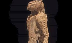 The tallest and most spectacular of the ivory figurines is the lion man, an evidently mythical creature which is half man/half beast (therianthropic). Lion Man Of The Pre Historic Arch 1b A2 Facebook