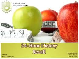 Schatzkin a, kipnis v, carroll rj, midthune d, subar af, bingham s, schoeller da, troiano rp, freedman ls. Ppt 24 Hour Dietary Recall Powerpoint Presentation Free Download Id 1535448