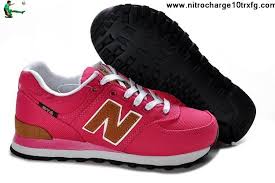 Buy Discount New Balance Nb Wl574pbr South Korea Style For Women Shoes Pink Red Brown Womens Sneakers Best Sneakers New Balance 574 Womens