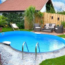 Aufbau Von Stahlwand Pools In 9 Schritten Gartenpools Pool Im Garten Garten Pool Selber Bauen