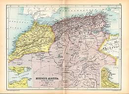 Achat carte michelin maroc, algérie, tunisie n° 151 à prix bas sur rakuten. 1909 Carte Maroc Algerie Tunis Tunisie Constantine Oran Eur 37 90 Picclick Fr