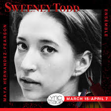 Maya Hernández-Pearson (they/them) Is excited to join Lyric Stage for  another production. Their education includes: Sam Houston State University  with a B.F.A. in Musical Theatre. Lyric Stage credits are: Rocky Horror  Picture