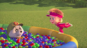 смотреть мультик маша и медведь не царское это дело Masha I Medved Spokojstvie Tolko Spokojstvie Bassejn S Sharikami Youtube