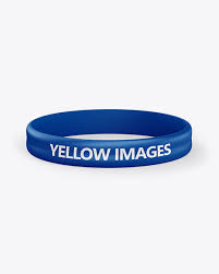 Download Glossy Silicone Wristband Mockup In Stationery Mockups On Yellow Images Object Mockups