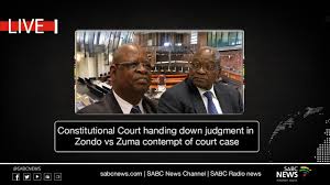 Zuma, who was not in court on tuesday, was ordered to report to a police station within five days to. Former President Jacob Zuma Contempt Case Judgment Youtube