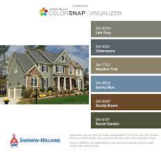 I Found These Colors With Colorsnap Visualizer For Iphone By Sherwin William House Exterior Color Schemes Exterior Color Schemes Sherwin Williams Paint Colors