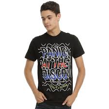 Panic At The Disco Ripples T Shirt Hot Topic 17 Liked On Polyvore Featuring Tops T Shirts Disco Top Disc With Images Disco Shirt Mens Tshirts Band Merch Hot Topic