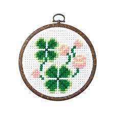 Plus, use our caption/border maker tool to chart your own words. Olympus Easy Series Cross Stitch Clover 7358 From Japan Japanese Sake