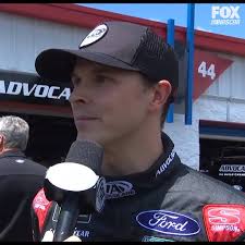 Trevor Bayne speaks with FOX NASCAR's Vince Welch
