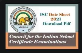 Icse & isc schedule released, exams from may 5. Isc 12th Date Sheet 2021 Examination Time Table Icsehelp