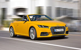 Yellow 2015 Audi Tts Roadster Audi Tt Roadster Audi Tt Audi Convertible