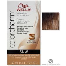 Wella Color Charm Permanent Liquid Hair Color 5nw Light Natural Warm Brown