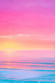 Here are only the best hd sunset wallpapers. Pretty Colors Belo Papel De Parede Papel De Parede De Oceano Wallpapers Paisagens