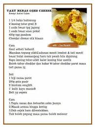 Tart Nenas Cheese Recipes Pineapple Tart Food And Drink
