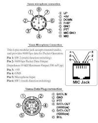 Yaesu Microphone Pin Out Ham Radio Diy Microphone