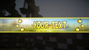 Pin On Minecraft Youtube Banner