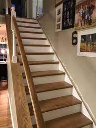 Stairtek Retrotread 11 5 In X 36 In Red Oak Stair Tread Lowes Com In 2021 Staircase Remodel Diy Oak Stairs Stairs In Kitchen
