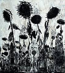Anselm Kiefer Collage Art Mixed Media Woodcut Artist