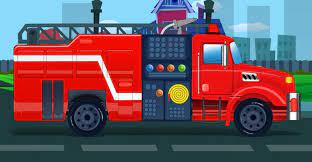 Fire Truck Kids Fire Engine Video For Kids Learn Vehicles Place 4 Kids